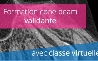 Formation cone beam CT (CBCT) validante avec classe virtuelle